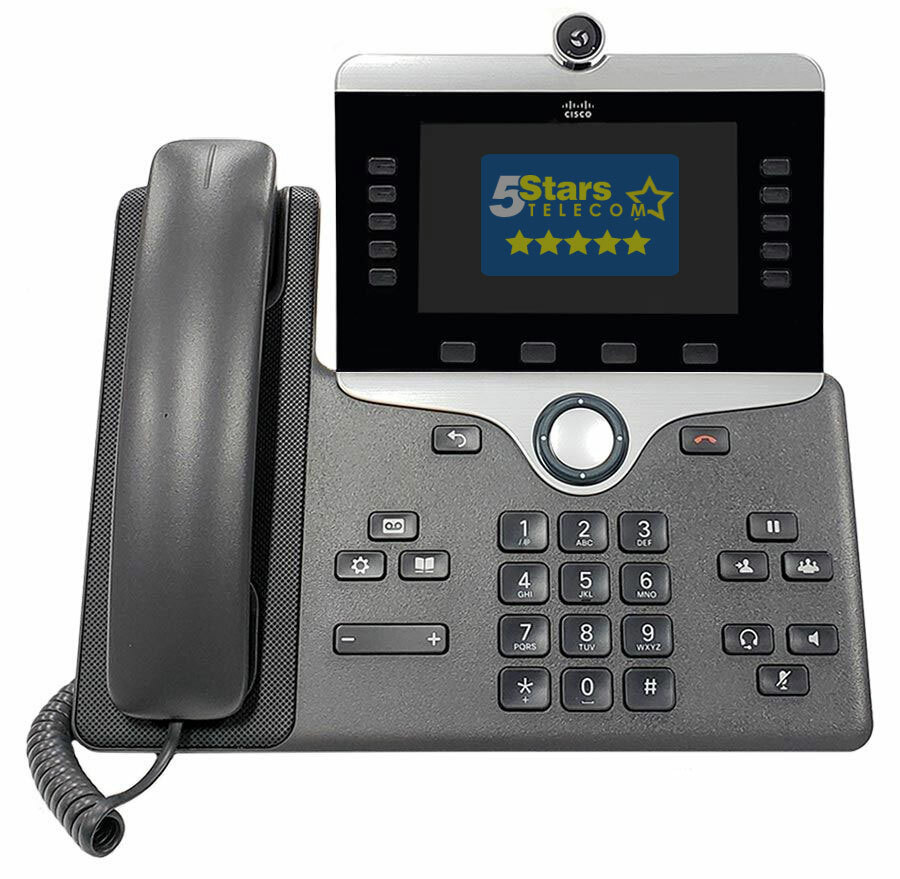 Cisco 8865 IP Phone (CP-8865-K9-WS) – Cisco Excess, 1 Year Warranty