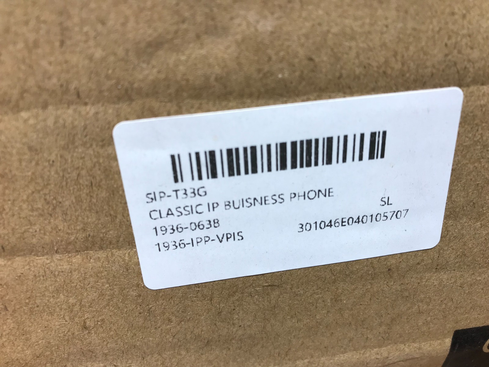 YEALINK CLASSIC IP PHONE SIP-T33G COMPLETE SET*