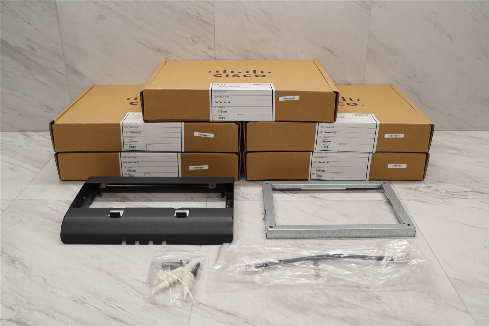 5 LOT – NEW Cisco CP-7861-WMK Wallmount Kit for 7861 IP Phone 74-12402-01 Mount
