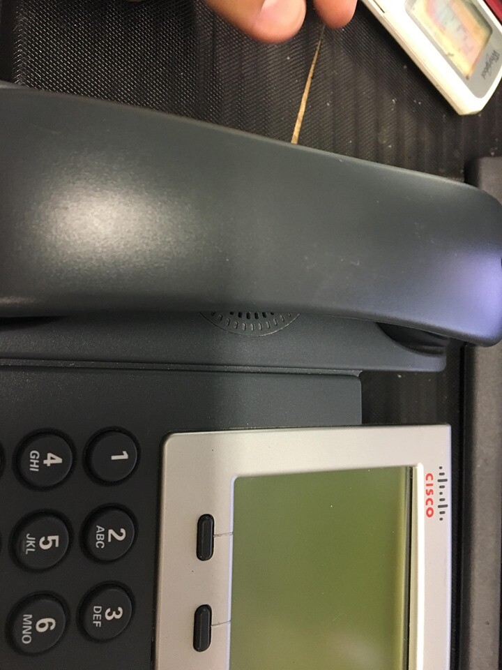 (lot of 3) Cisco 7961 CP-7961G VoIP IP Business Phone with Stand LOOK