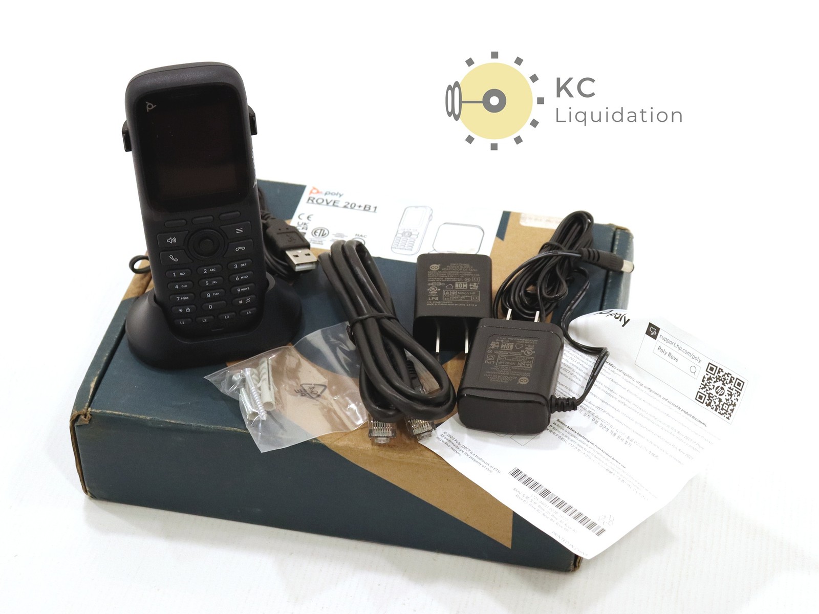 Poly Rove 20 S DECT D1 B1BS 20PH-US IP Handset 8F3E1AA#ABA – No IP Base Station