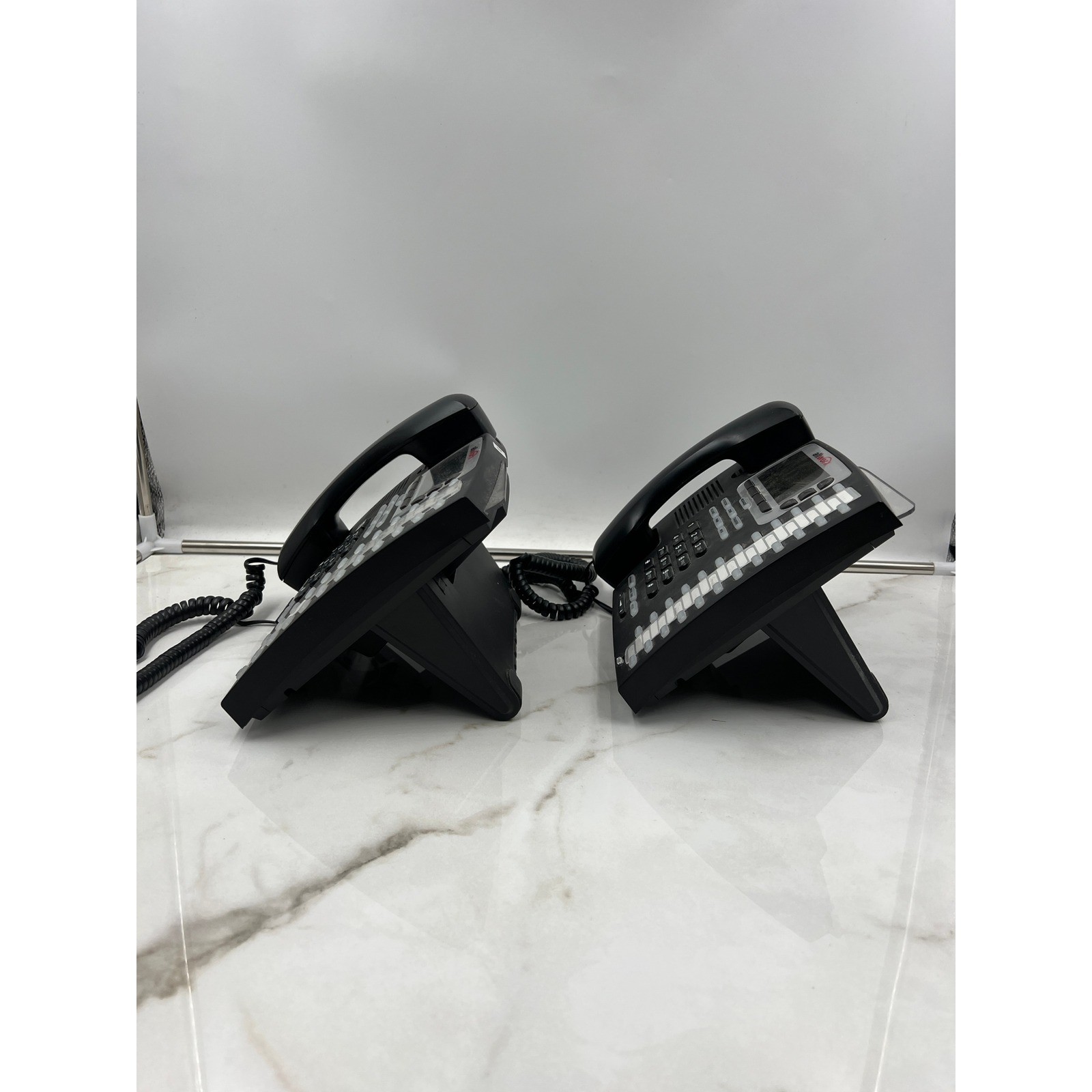 Allworx Phones 9224 Dual VoIP IP Office Phone System Desk Telephone Lot of 2
