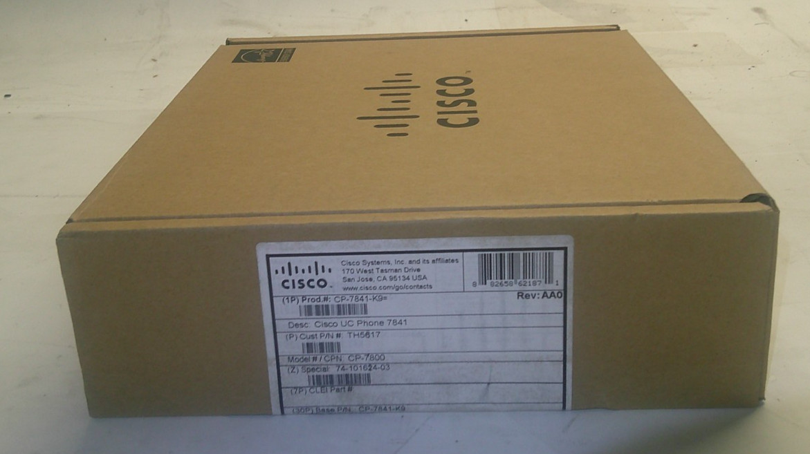 Cisco CP-7841-K9 IP Phone Business VoIP Phone 7800 Series PoE