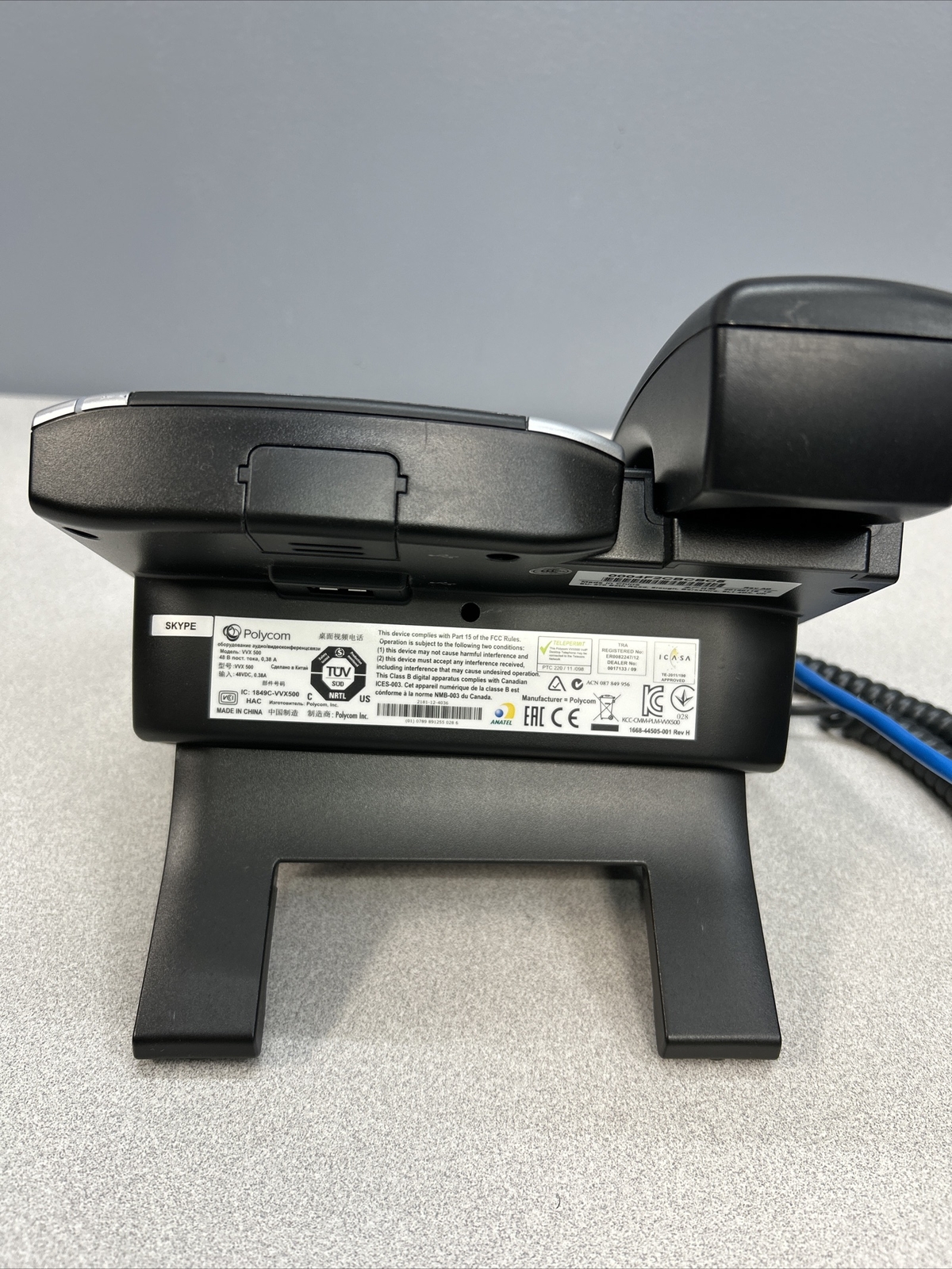 Polycom VVX 500 Gigabit IP LCD Desk Set Phone PoE