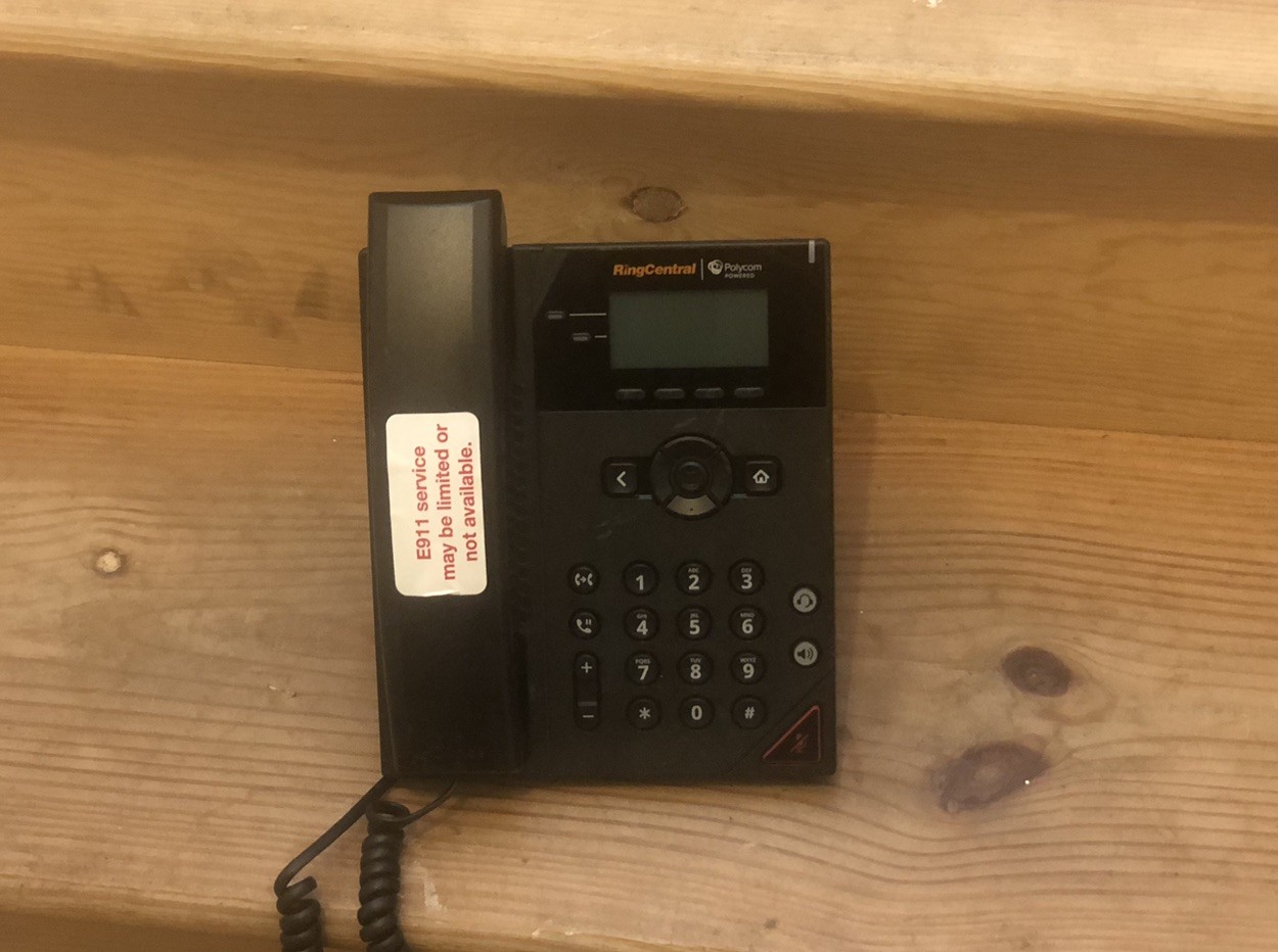 Polycom Ring Central Poly VVX 150 2 Line IP Phone – 2314-48810-001 Used