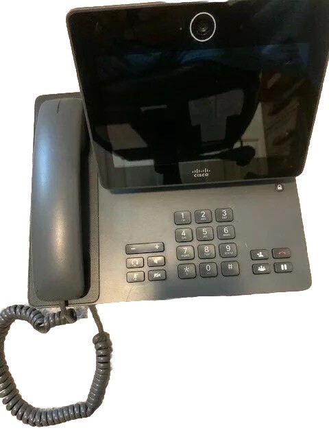 Cisco UC Phone CP-DX650-K9 IP VoIP SIP Phone 7” LCD Conferencing Touchscreen