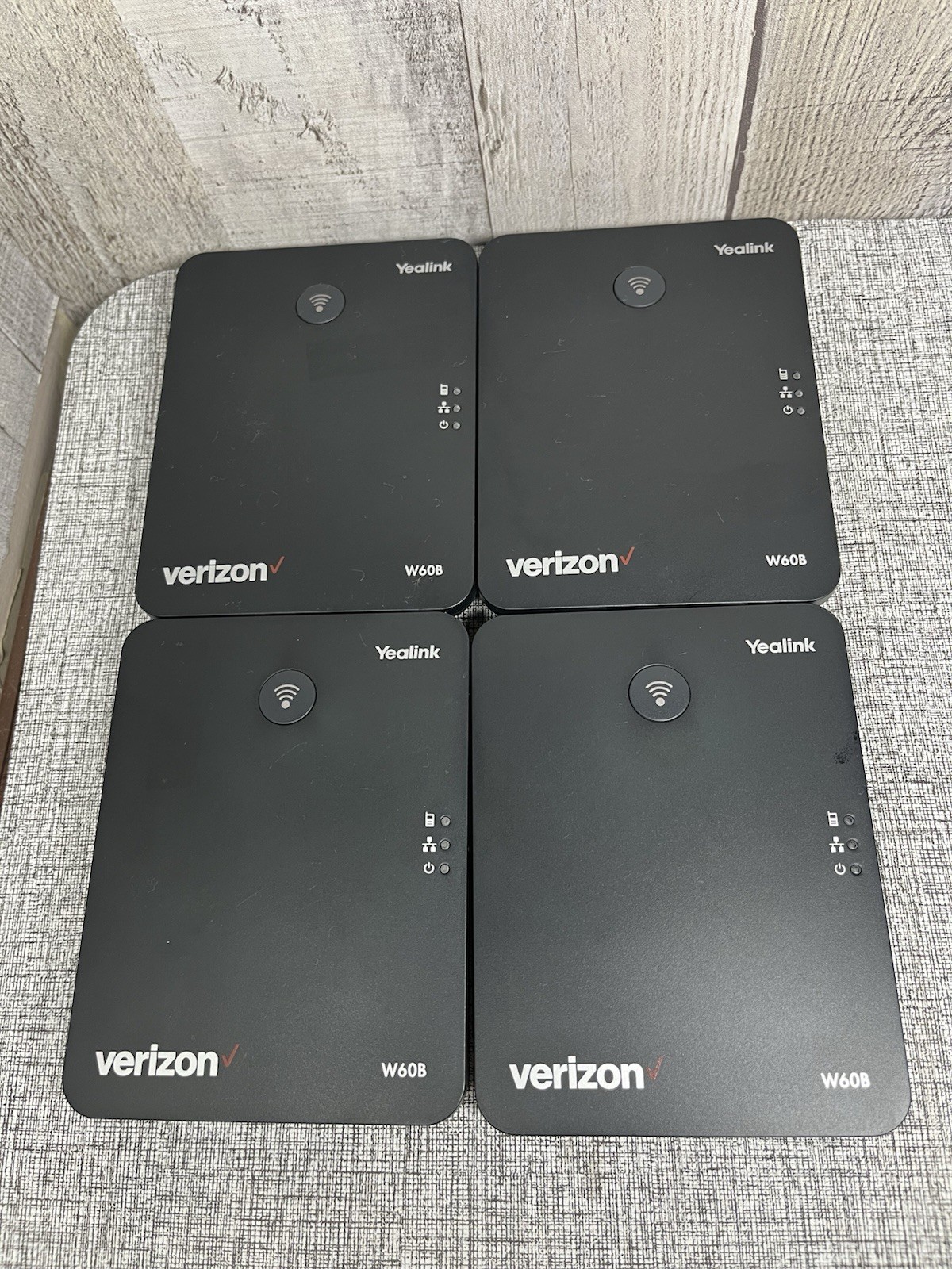 Yealink W60B DECT IP Base Station UNIT ONLY – 4 units