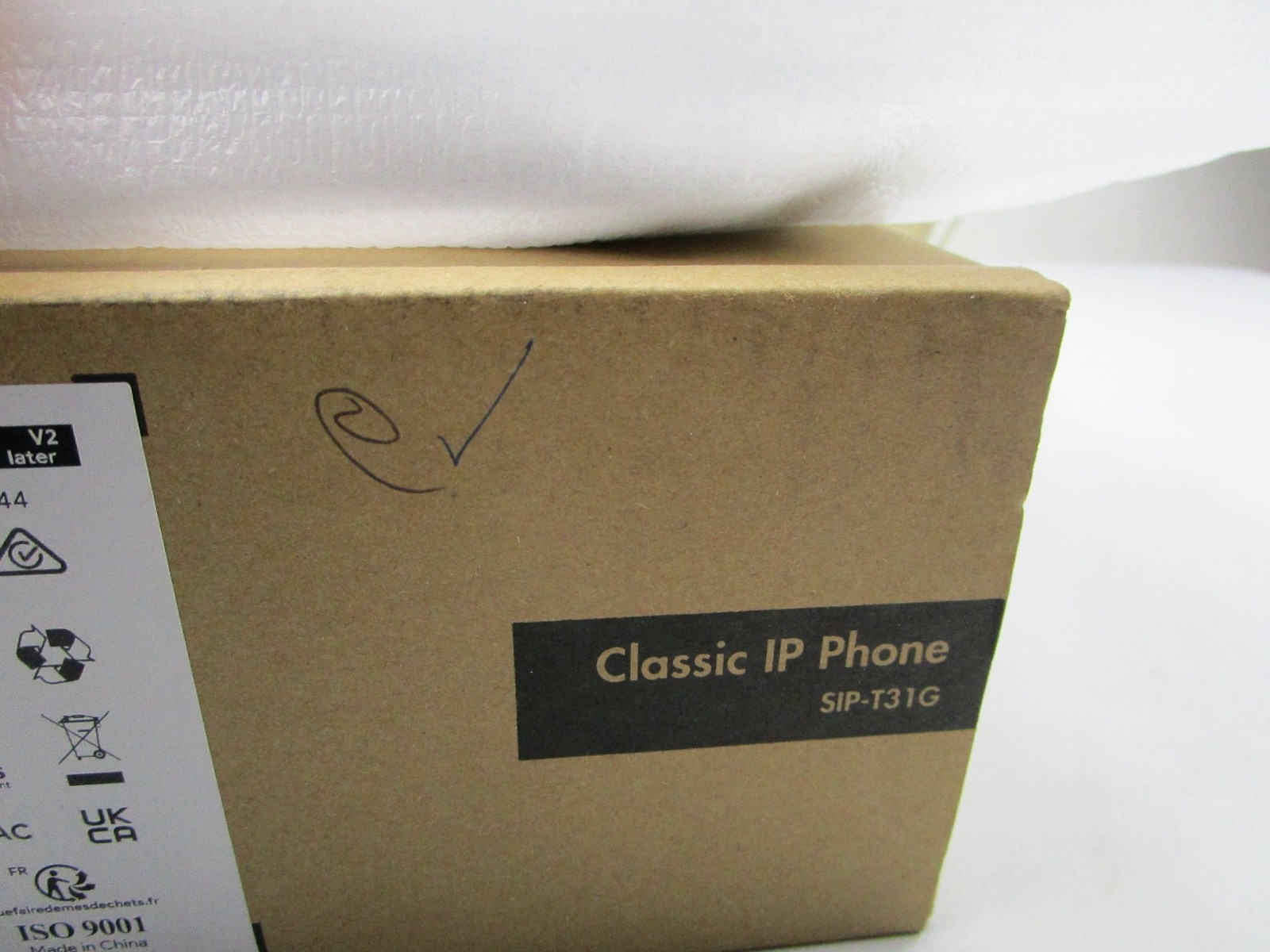 Yealink SIP-T31G 2-Line PoE VoIP Phone – Black