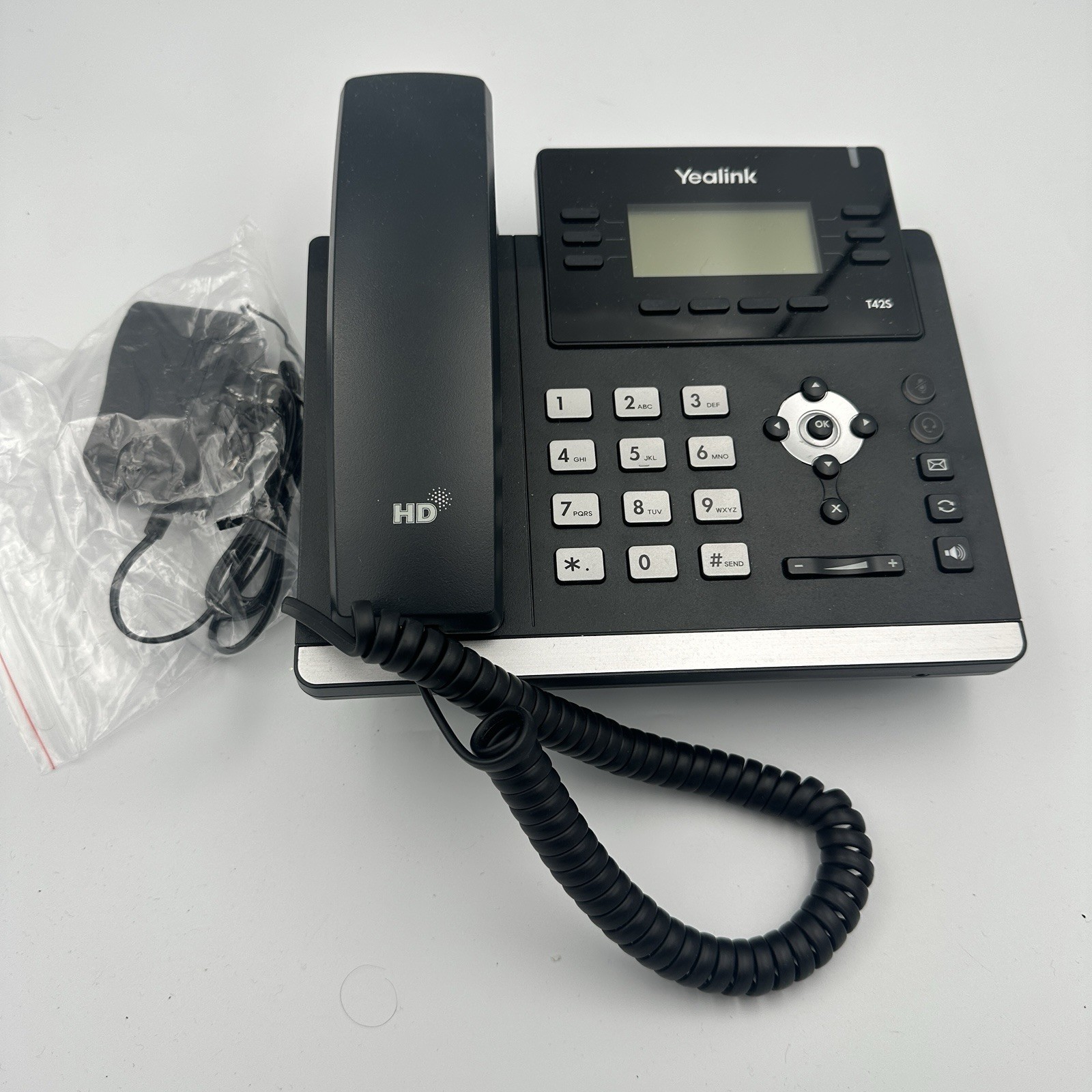 Vontage Yealink SIP-T42S Corded IP Phone Black