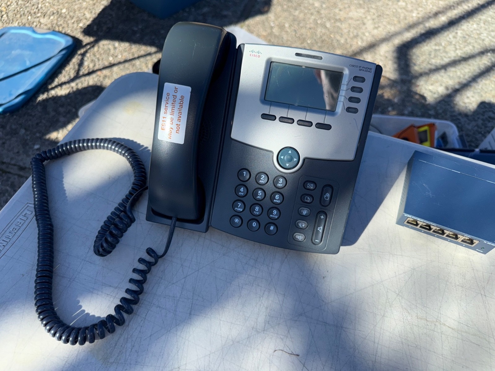 Cisco SPA504G 4-Line VoIP IP Business Phone