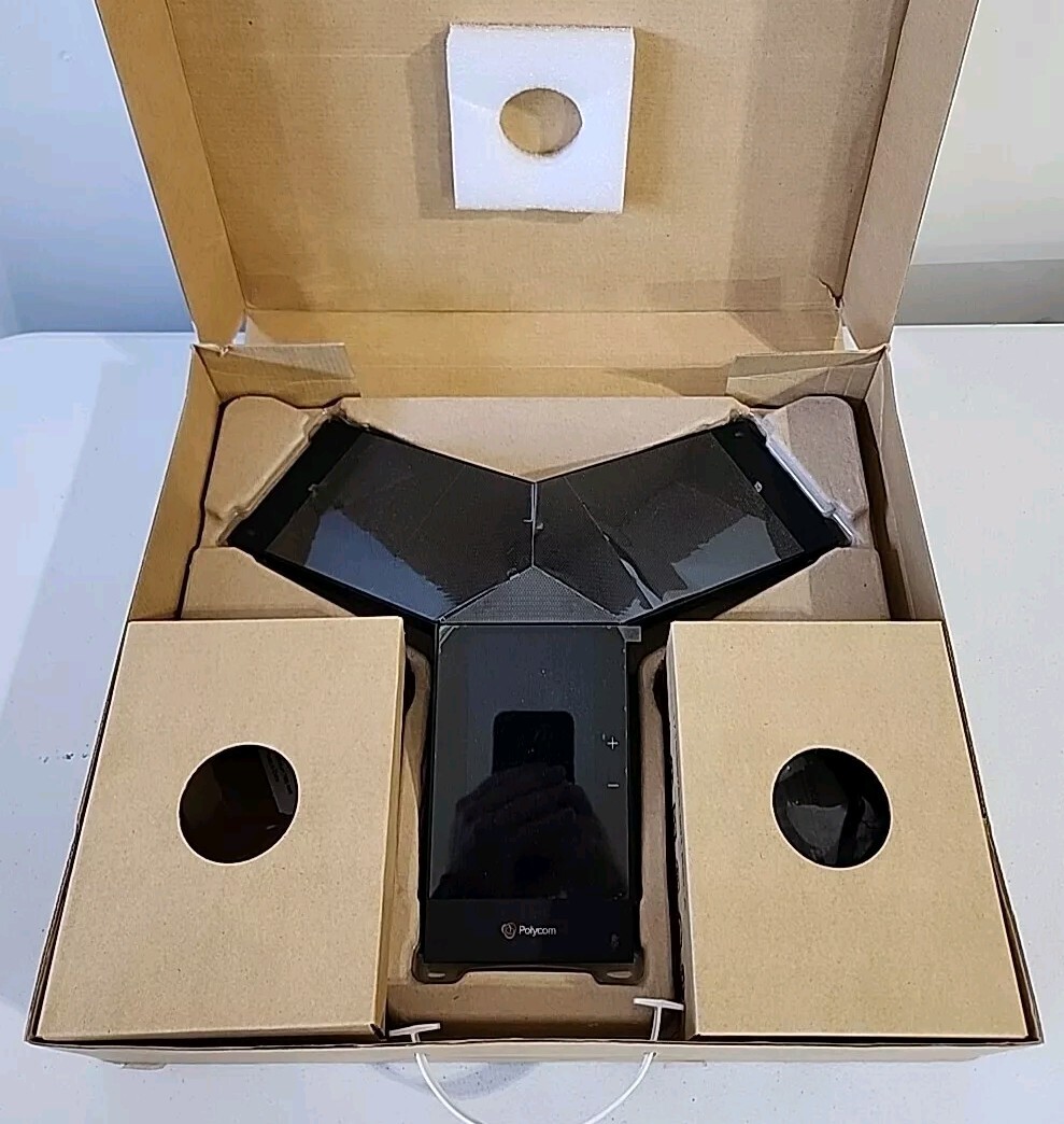 Polycom Trio 8500 IP Conference Phone 2200-66700-019 Skype Edition Open Box NEW