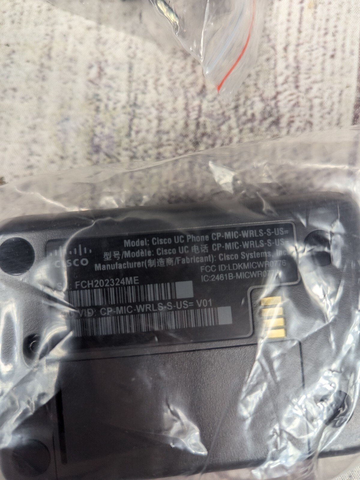 NEW Cisco CP-8831-MIC-WRLS Wireless Microphone Kit for IP Conference Phone 8831