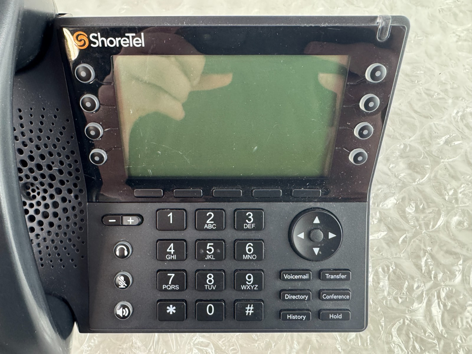 Lot of 50 Shoretel IP480 VoIP IP Telephone Black w/ Stand, Handset