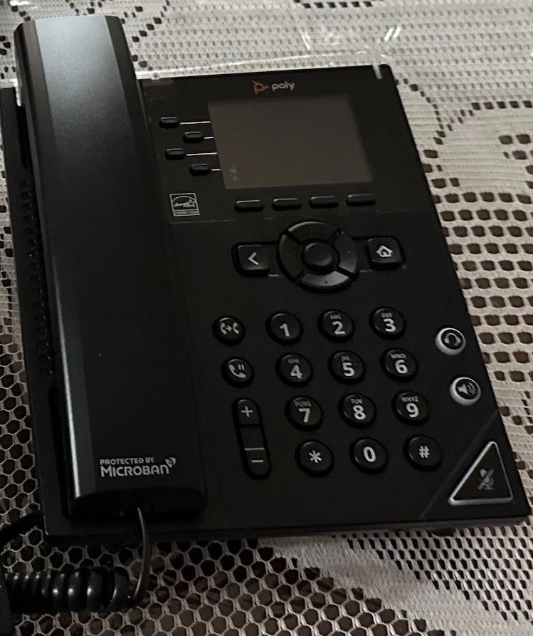 Polycom VVX 250 Business IP Phone- Corded Desktop- Wall Mountable