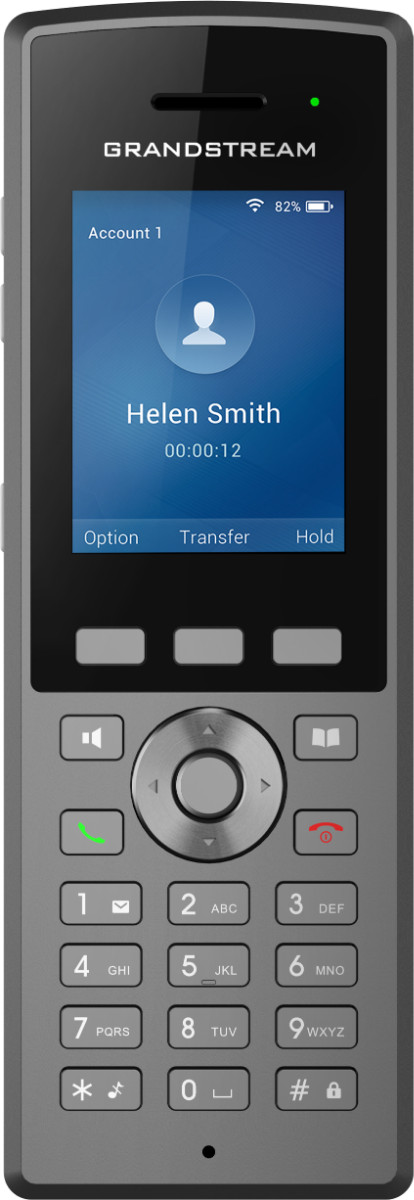 Grandstream WP825 IP Phone Wi-Fi Cordless Ruggedized 802.11a/b/g/n/ac