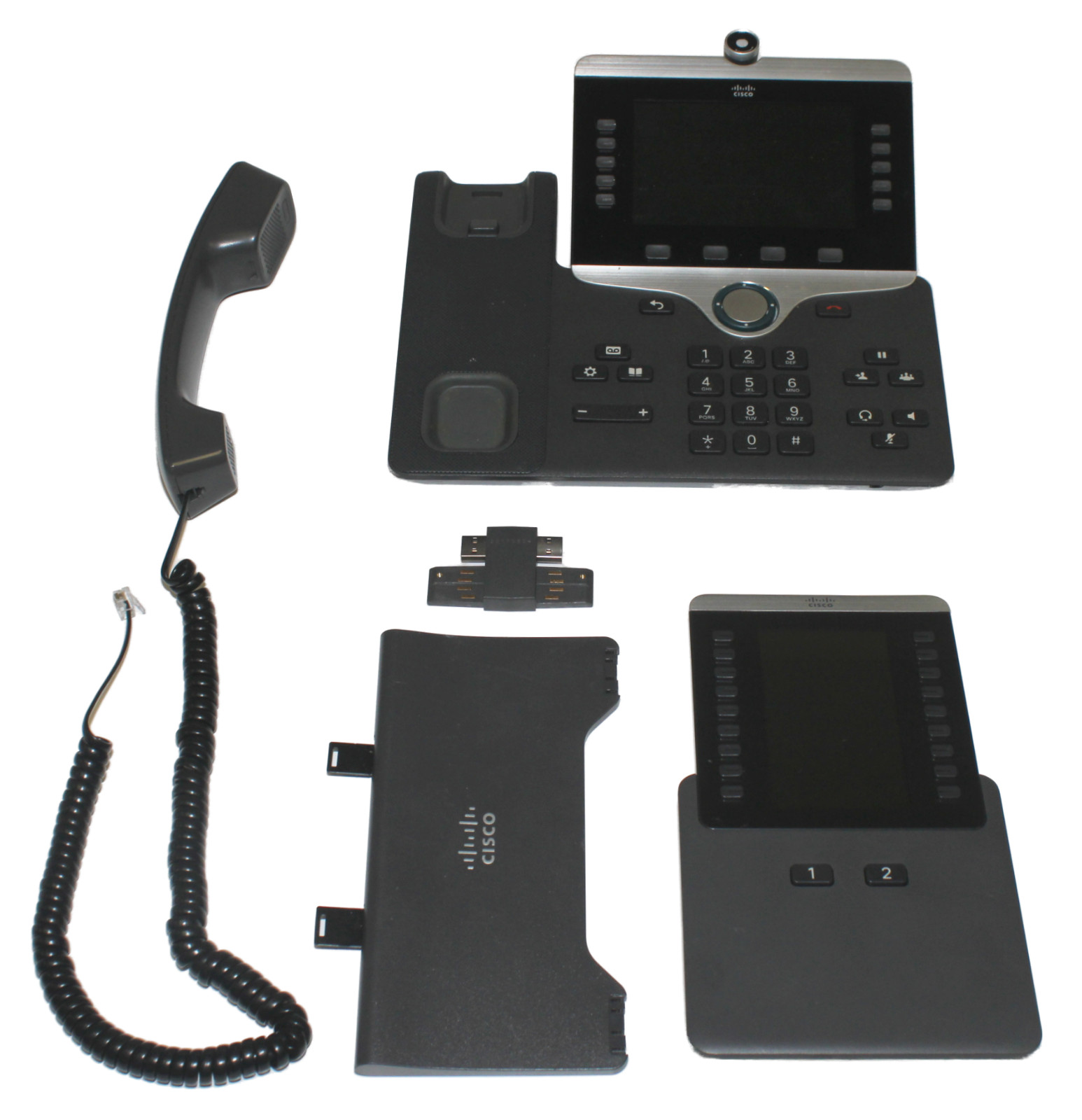 Cisco CP-8865-K9 IP Phone 8800 Series HD Camera Bluetooth Wi-Fi Expansion Module