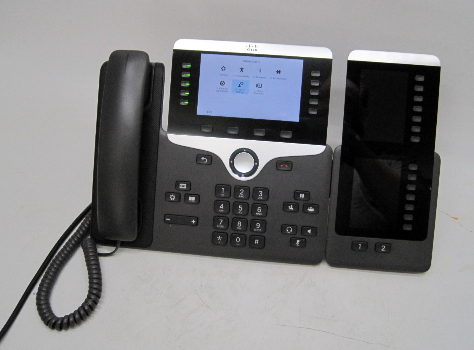 Cisco CP-8851 VOIP Business Phone with CP-8800 Key Expansion Module