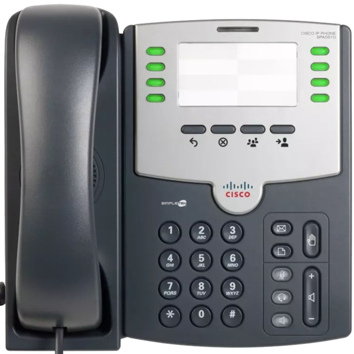 CISCO SPA501G 8 LINES IP VOIP POE PC HANDSET PHONE