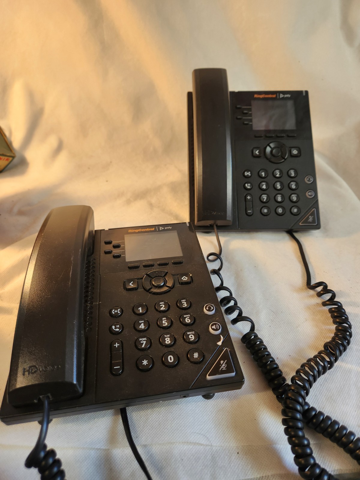 Polycom Phone VVX 250 Set – Ring Central w/ WiFi USB Adapters USED