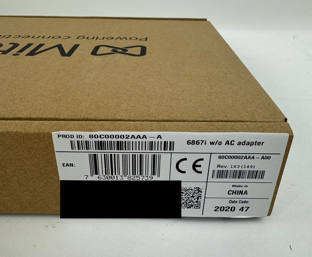 Mitel Aastra 6867i SIP Phone (80C00002AAA-A) – New – Bulk