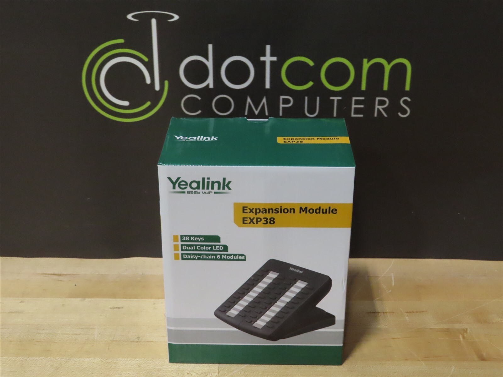 Yealink EXP38 Expansion Module 38 Keys Dual Color LED 6 Modules NEW IN BOX