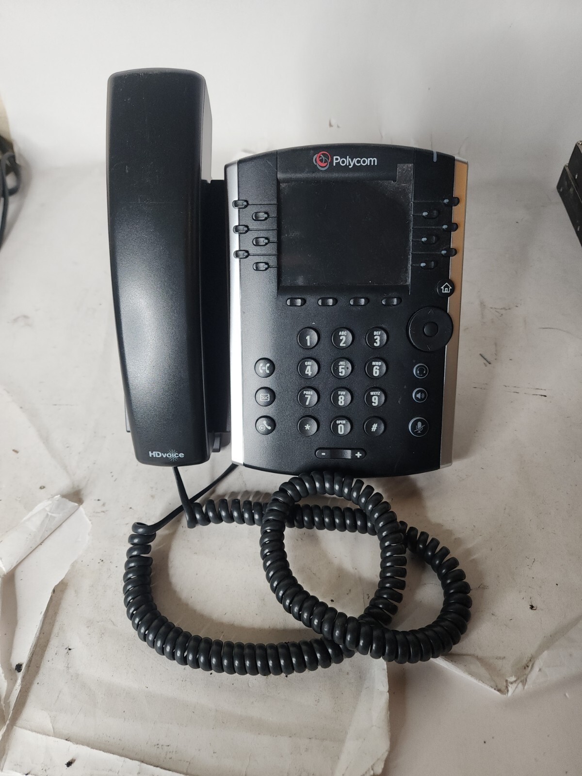 Polycom VVX 400 12-line HD VoIP Phone – Black