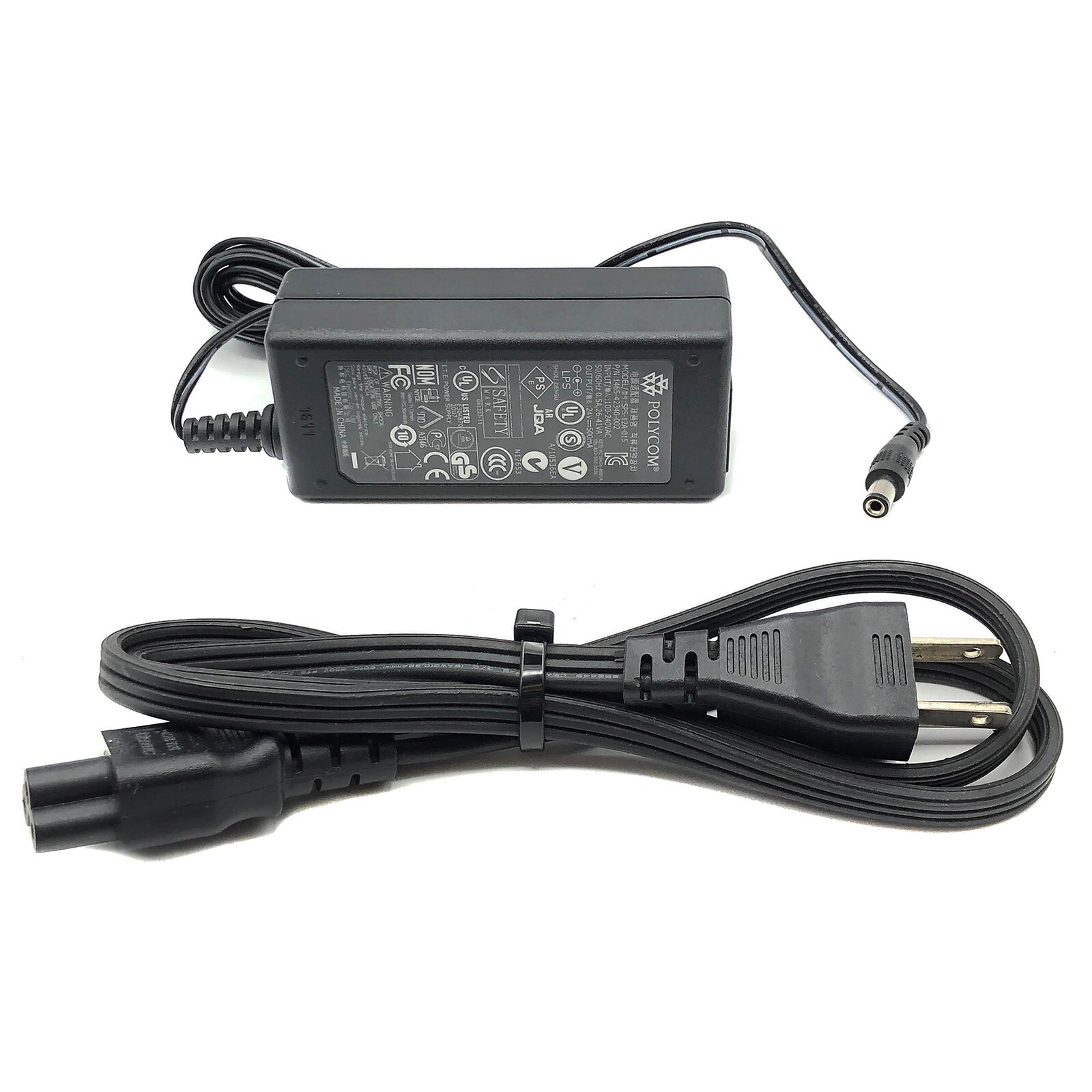 Genuine Polycom AC Power Adapter 1465-42340-003 Charger SPA12A24B