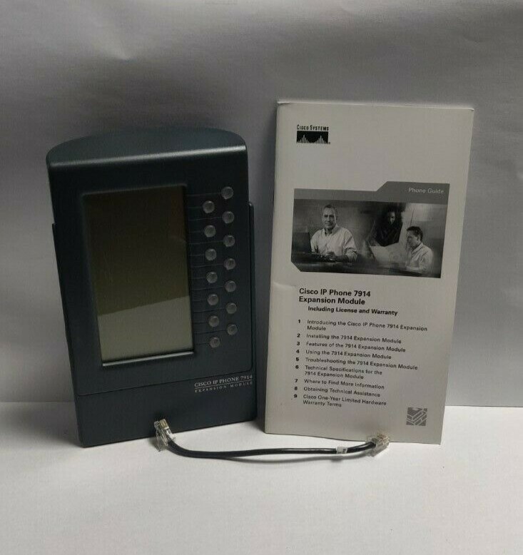 OPEN BOX Cisco CP-7914 IP Phone Expansion Module for Business and Office (CR)