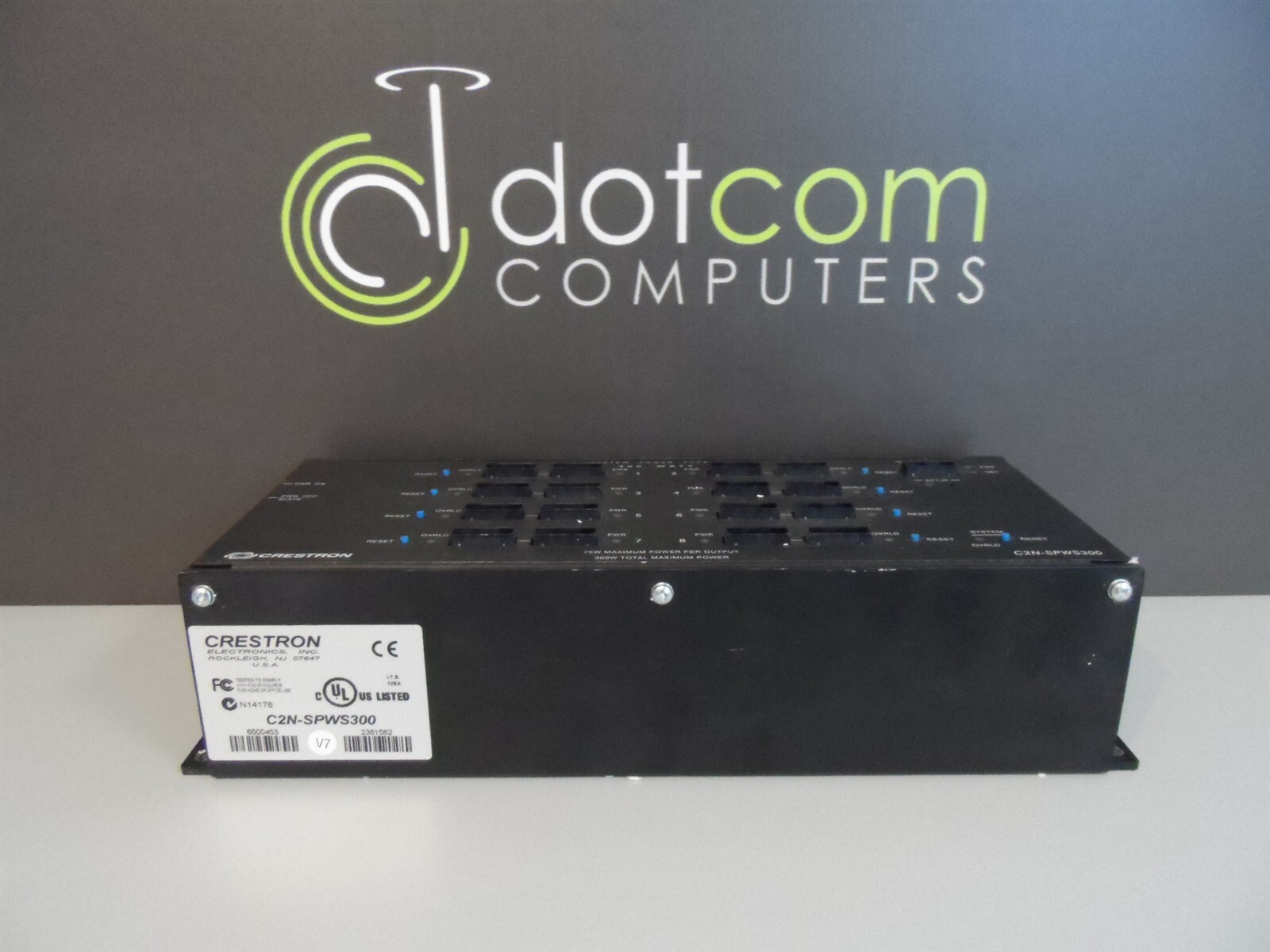 Crestron C2N-SPWS300 – 300 Watt Power Supply Refurbished Warranty Tested