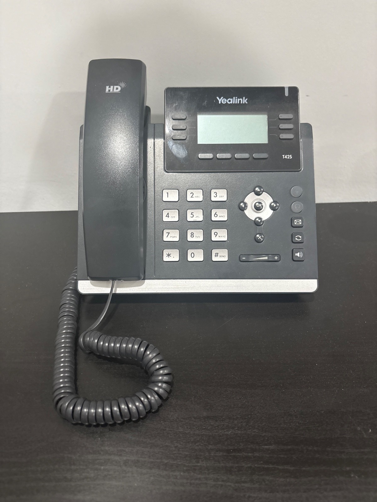 Yealink SIP-T42S Corded IP Phone Black