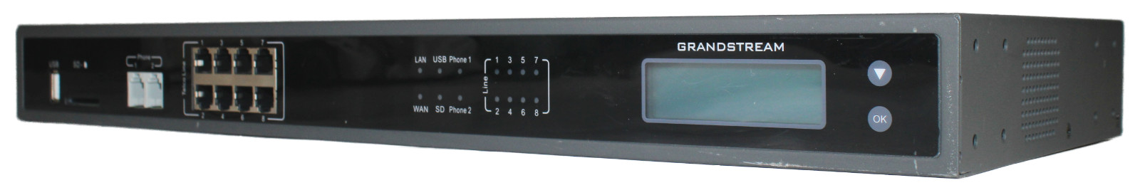 Grandstream UCM6208 8-Port FXO IP PBX Appliance Phone System 966-00029-16A003