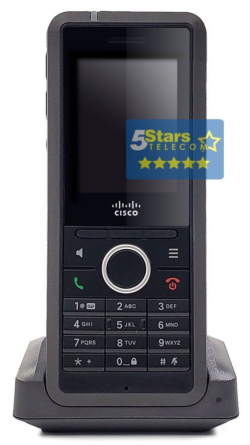 Cisco 6825 IP DECT Wireless Handset (CP-6825-3PC-NA-K9=) – Brand New