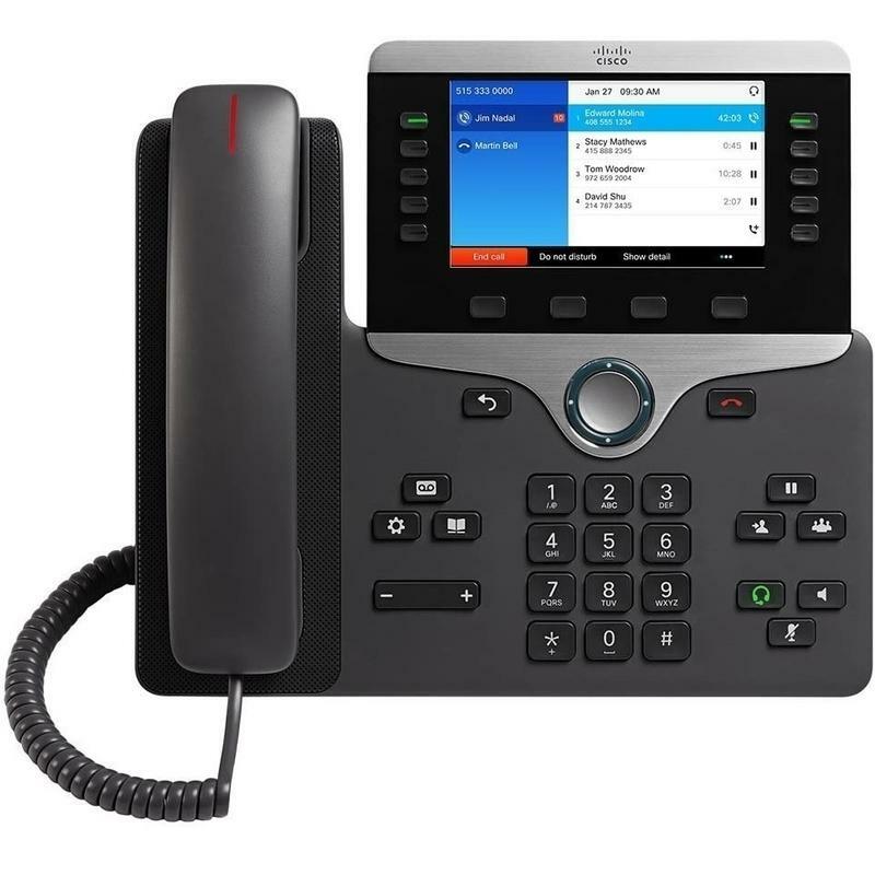 Cisco 8861 IP Phone (CP-8861-K9=) – Brand New w/1 Year Warranty