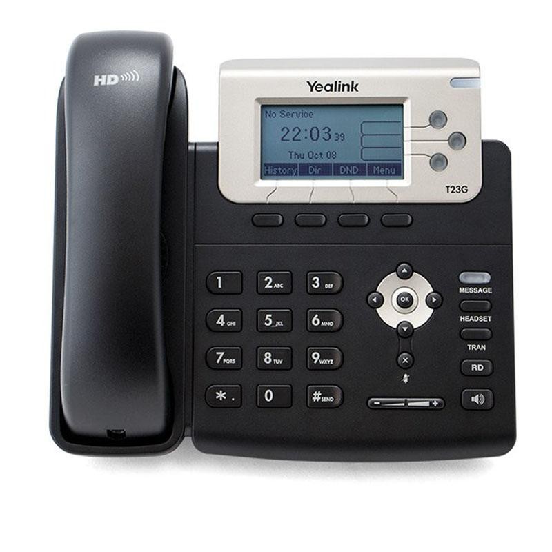New in Box Yealink SIP-T23G VOIP 3 Line Phone