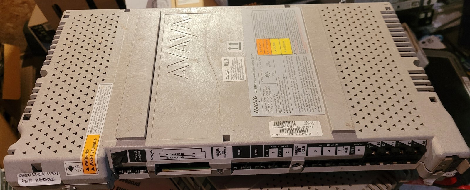 Avaya Partner ACS 509 Processor Unit 700469687 103R1 R8