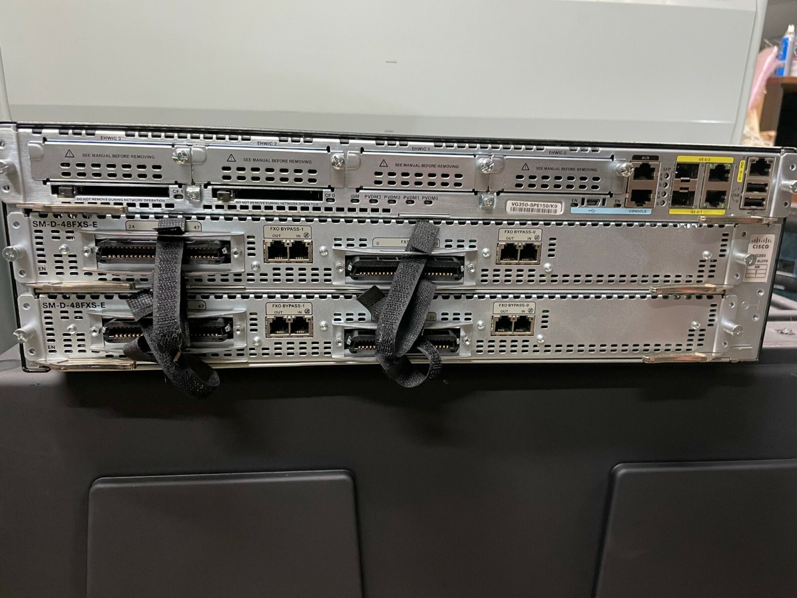 Cisco VG350 / K9 VG350-SPE150/K9 High Density Voice over IP Analog Gateway VOIP