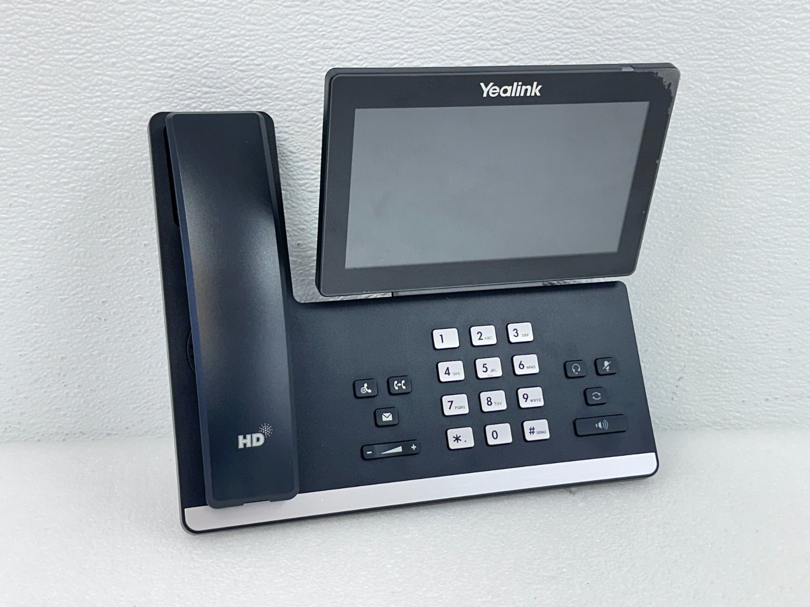 LOT OF 9 Yealink SIP-T57W Prime Business Phone NO AC ADAPTR ONLY 7 BASES 🚚