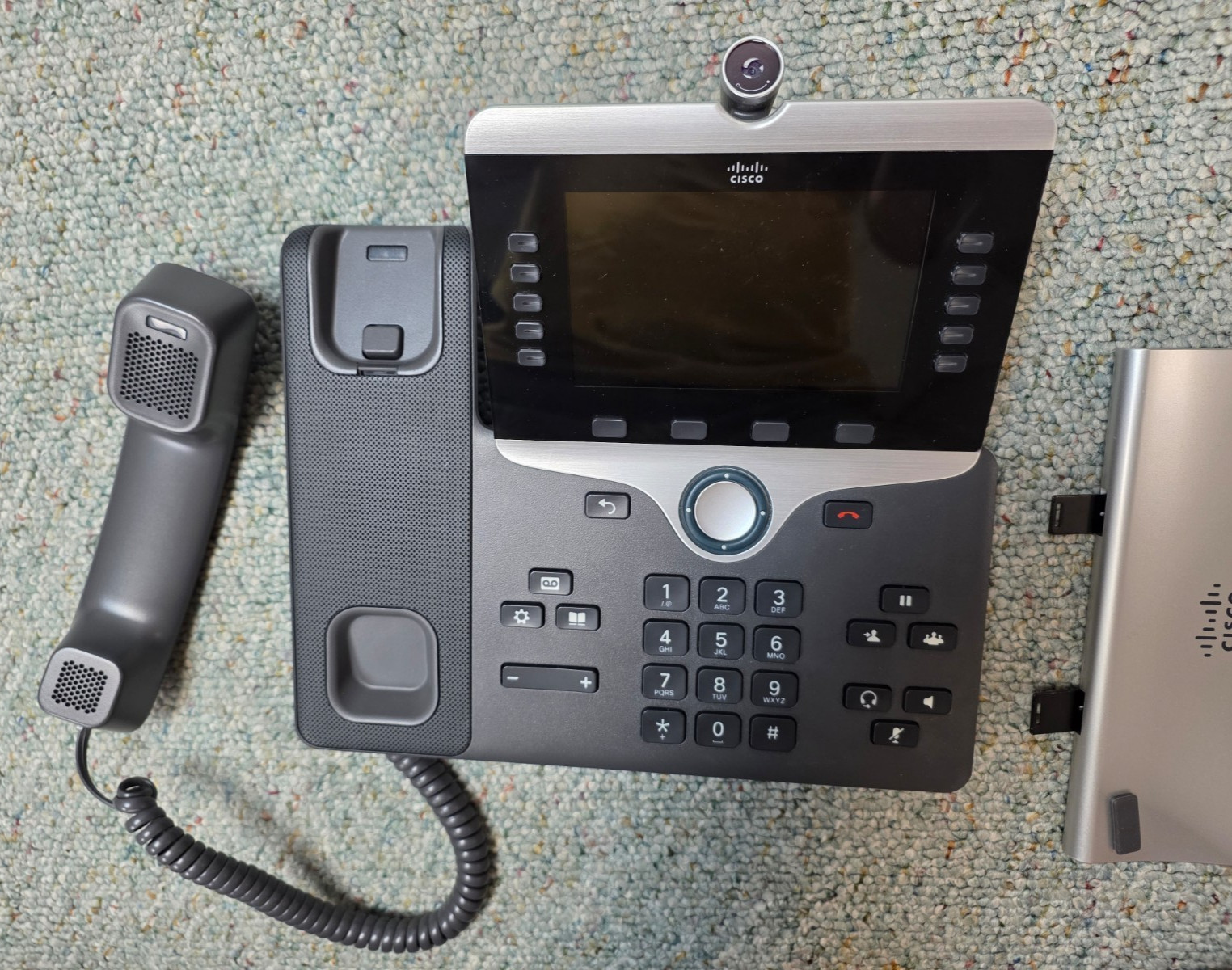 Cisco Model 8865 IP Phone with Screen & Camera WiFi & Bluetooth PREOWNED