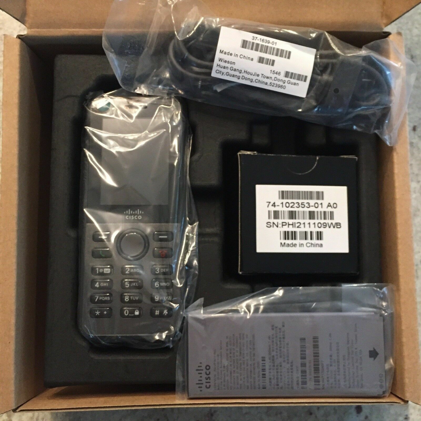 CISCO CP-8821-K9 BUNDLE – Phone, Battery and Charger