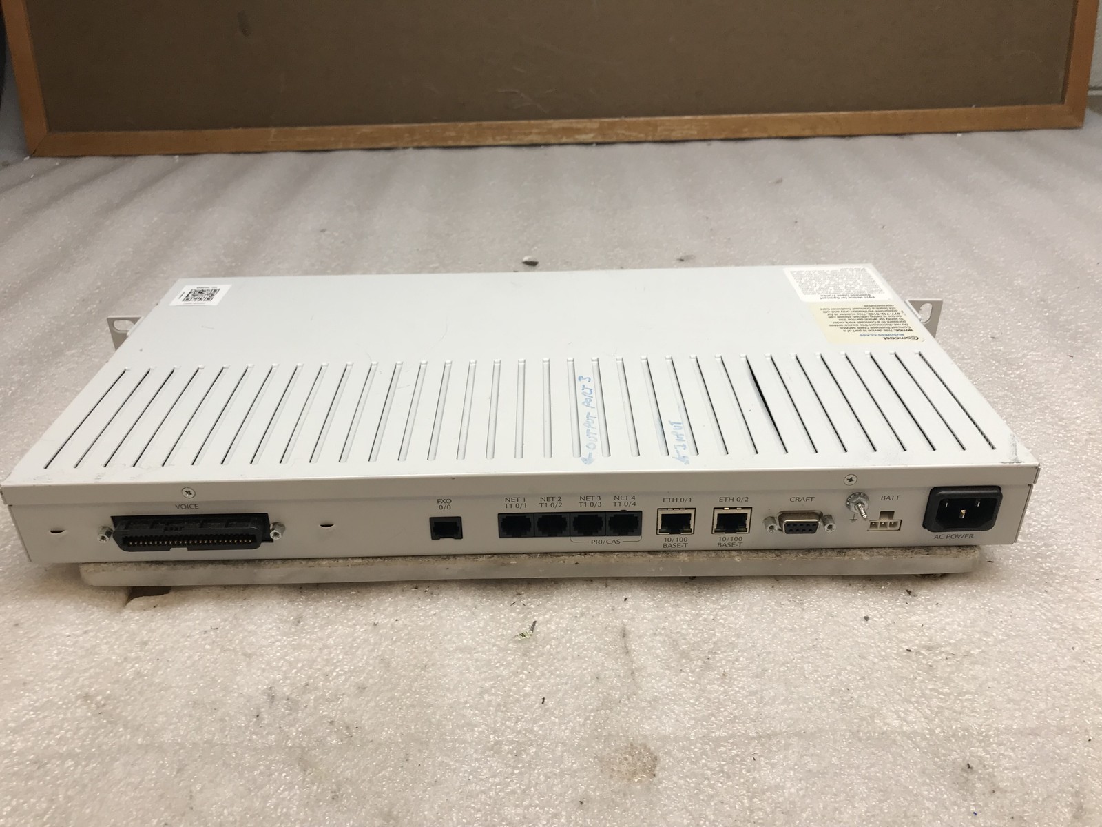 Adtran Total Access TA 908E 2nd Gen FXO 4242908L1#XO VOIP Gateway and Router