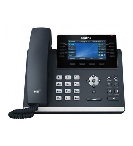 Yealink SIP-T46U – Unified Firmware Enhanced SIP Phone – 1 Year Warranty