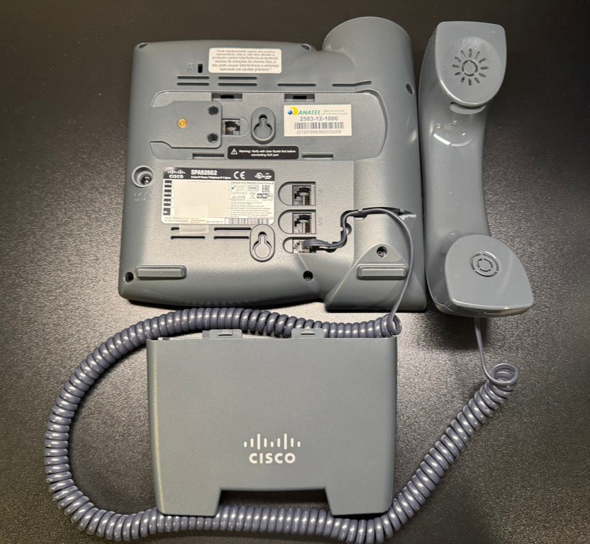 Cisco SPA525G2 5-Line VoIP Business IP Phone PoE Office Desk Telephone