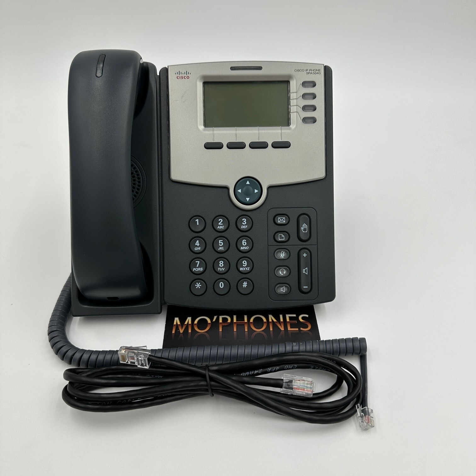 Cisco SPA504G 4-Line IP Phone, PoE, LCD Display