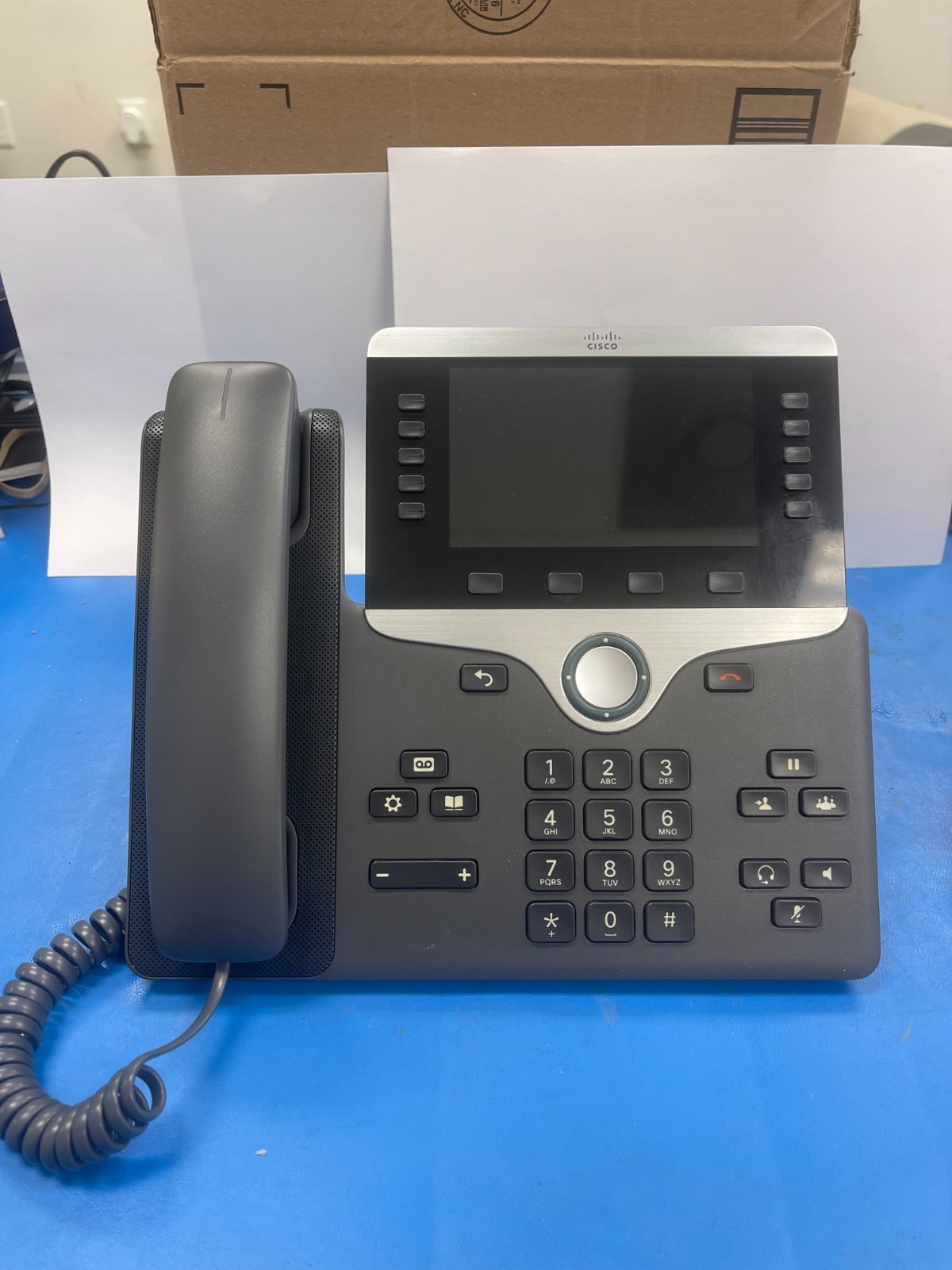 Cisco 8841 CP-8841-K9 IP Phone – Charcoal