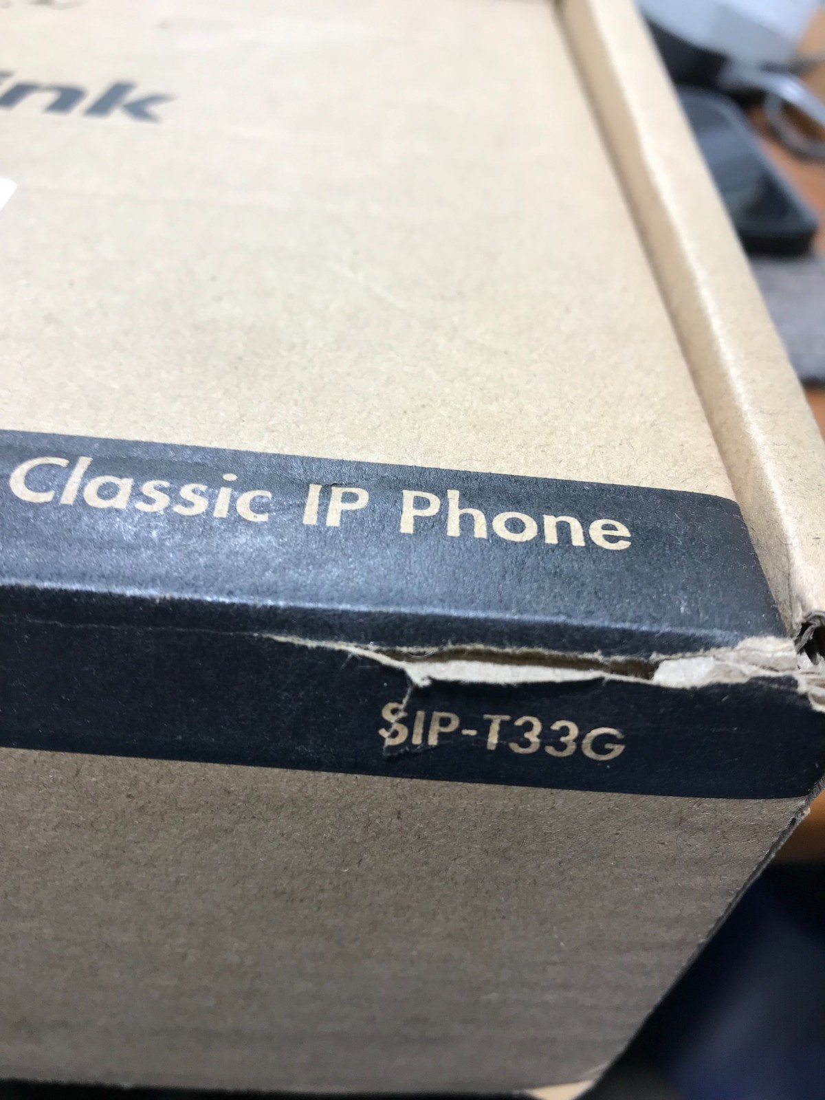 YEALINK CLASSIC IP PHONE SIP-T33G COMPLETE SET*