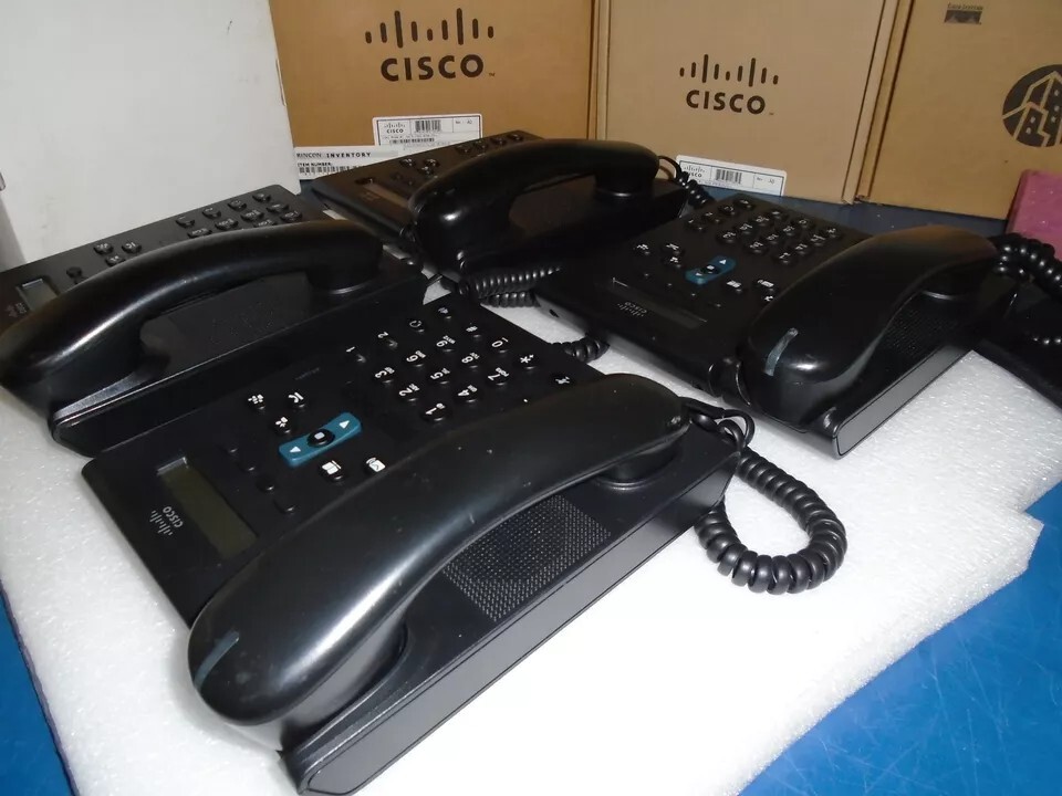 Cisco CP-6921-C-K9 Unified IP Phone Good Co . No Stand 30D warnty Real TM