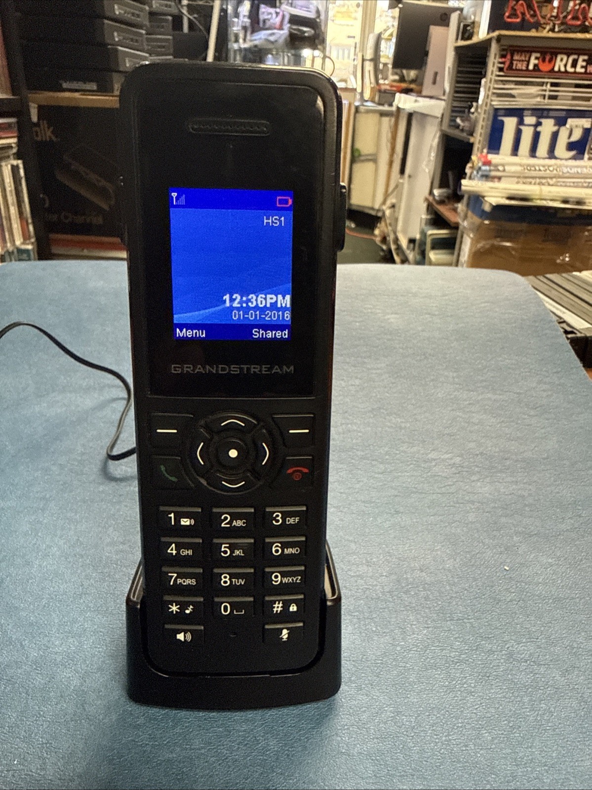 Grandstream DP720 10 SIP Accounts Full HD Audio Dect VoIP Telephone UNTESTED