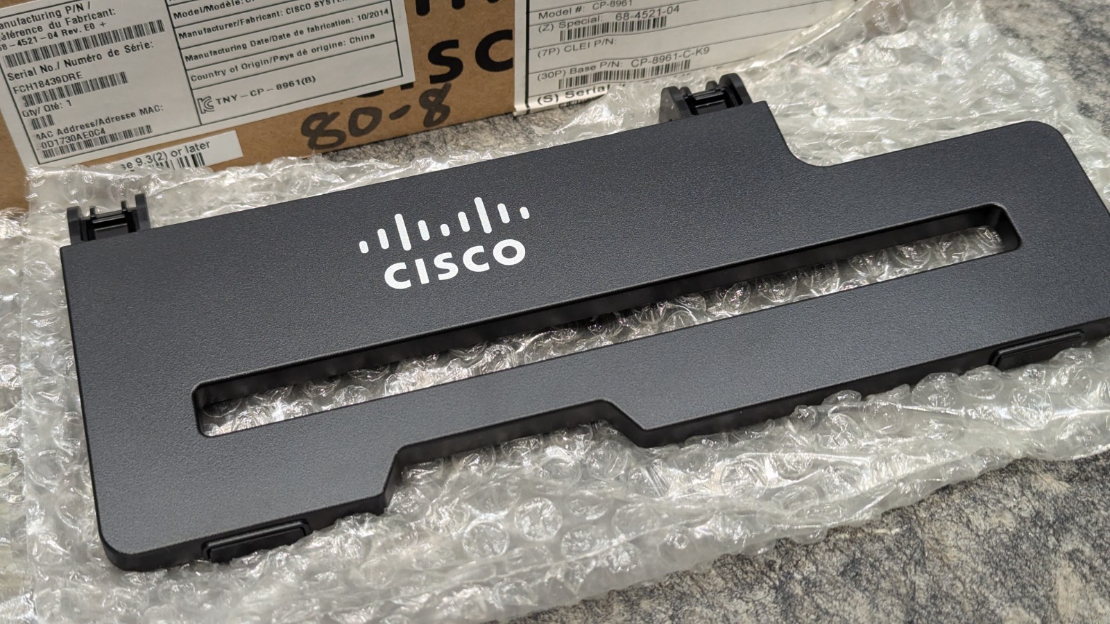 🔥3 New🔥 CISCO 8961 Unified IP Phone with Handset & Stand Cisco CP-8961-CL-K9