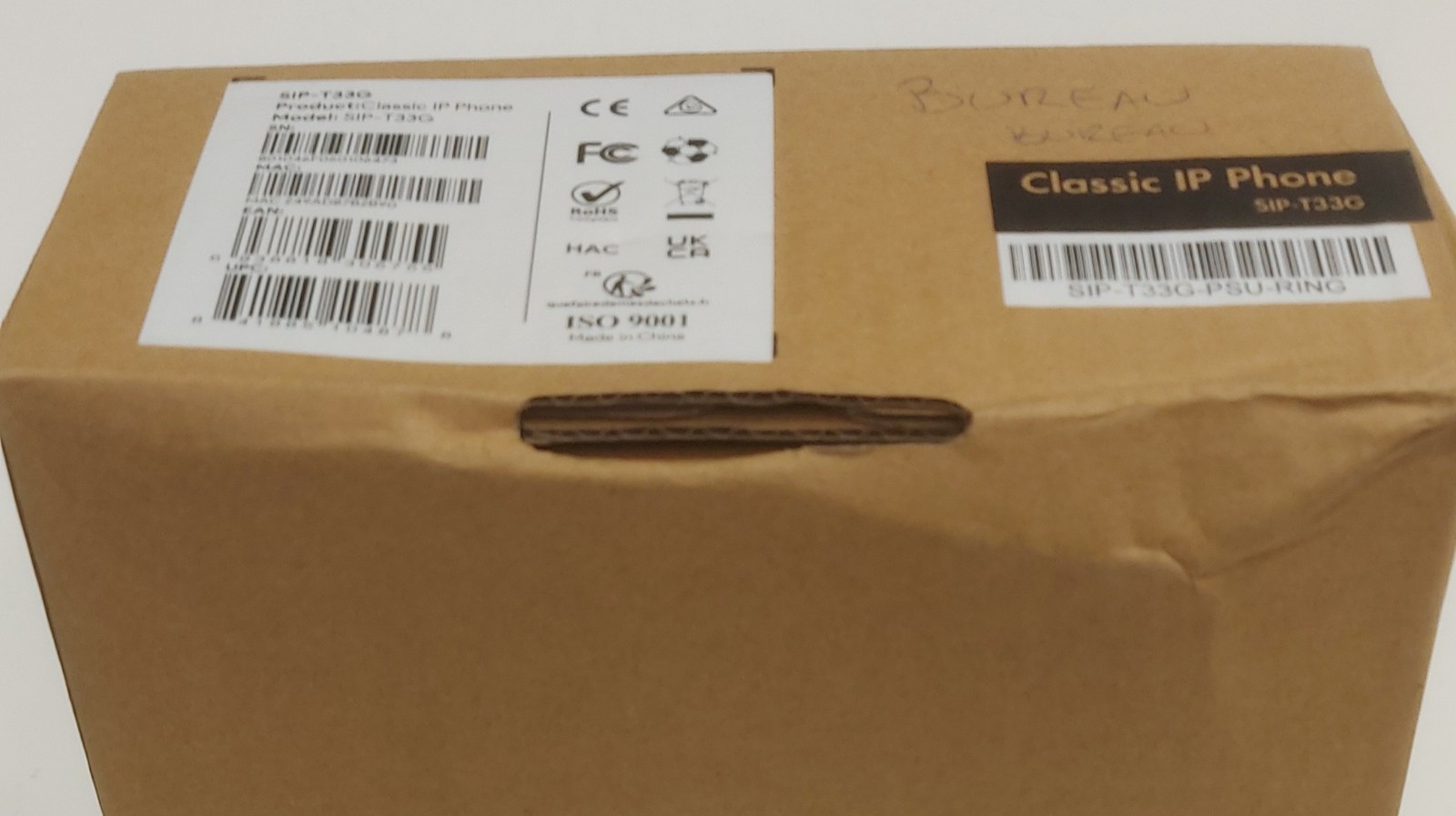 Yealink SIP-T33G 4-Line Classic Business IP Phone/with AC