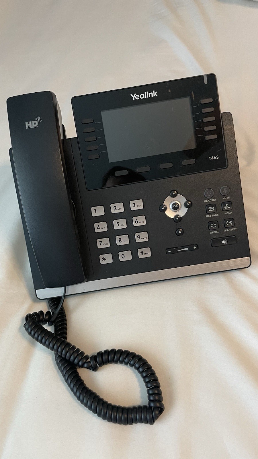 Yealink SIP-T46S IP Phone – Black